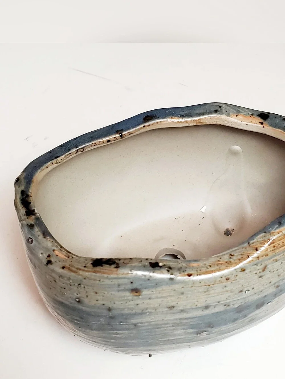 Handmade Speckled Art Pottery Ceramic Planter